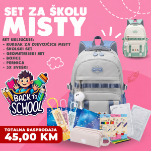 Set za školu - MISTY